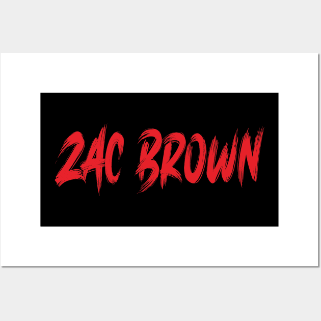 Zac Brown Wall Art by beach wave